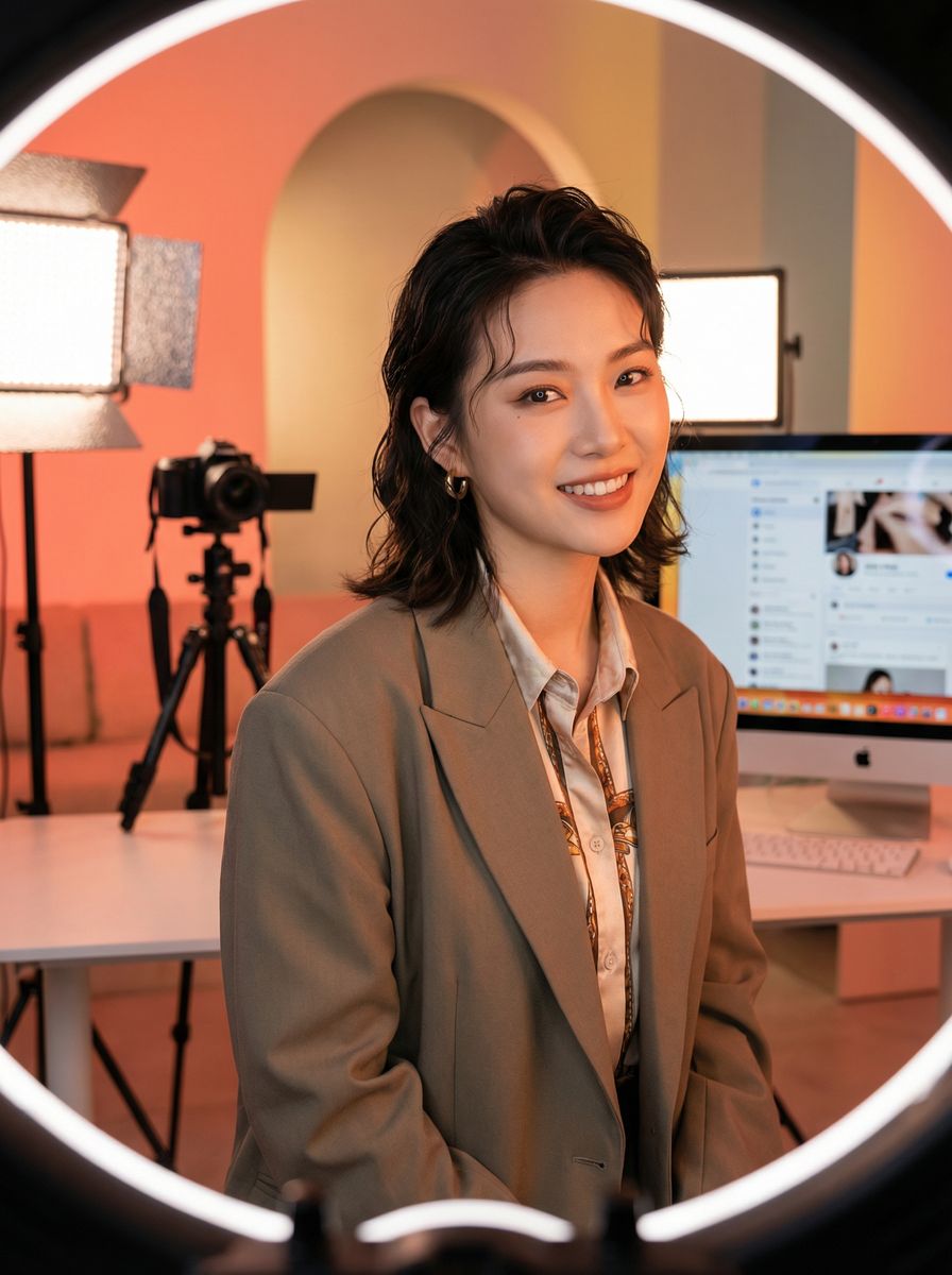 网红主播模特写真视频